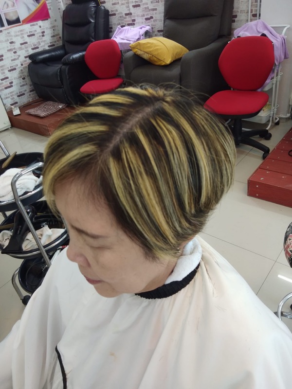 Salon client happy result Wawa Mae Rim Thailand