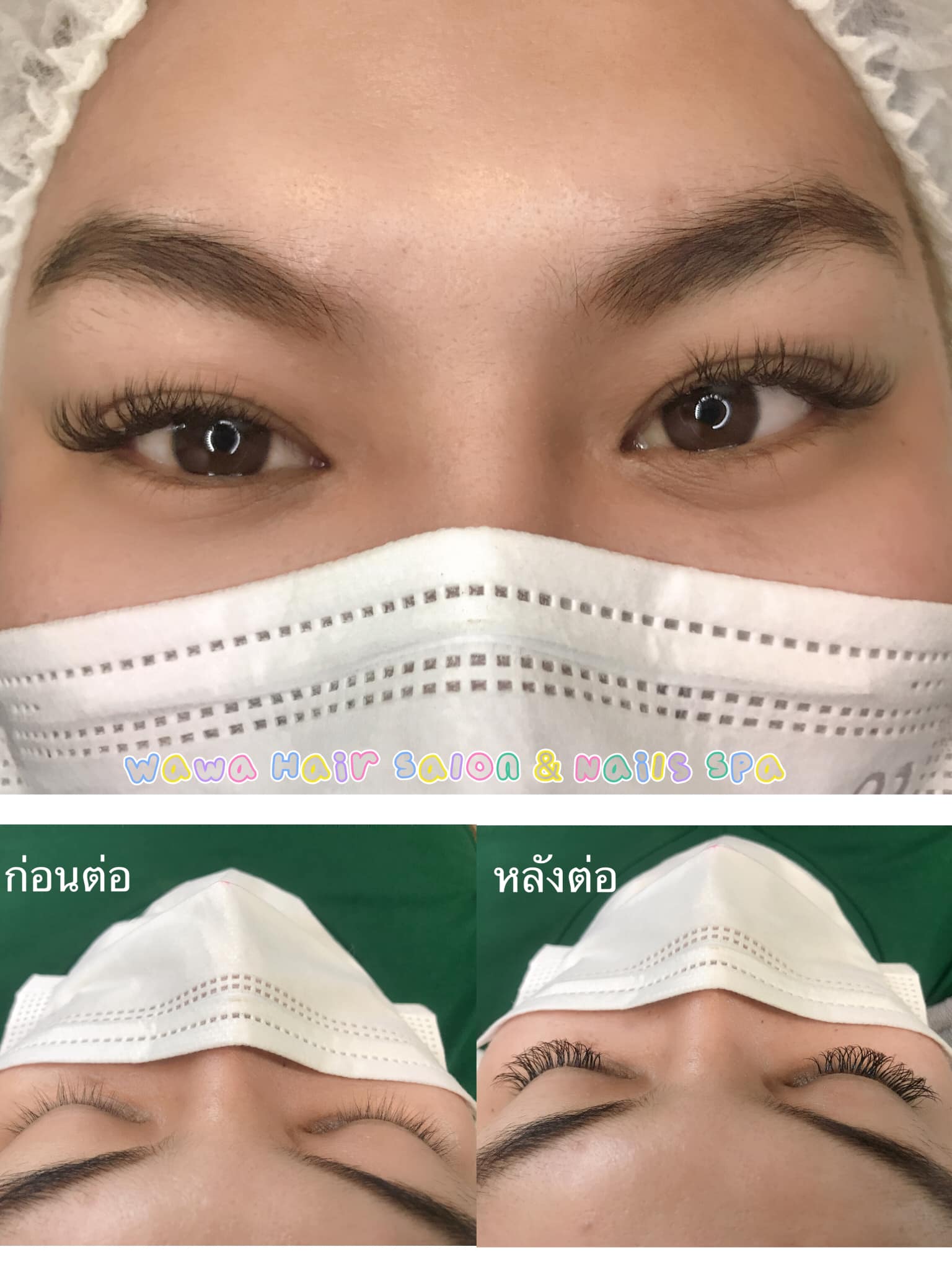 Wawa Hair Salon and Nails Spa work Mae Rim