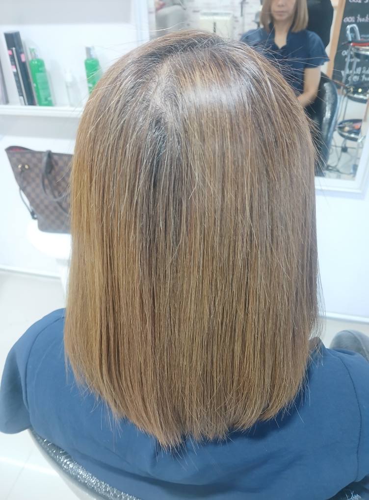 Hair and beauty transformation Wawa Salon Mae Rim